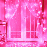 電池式LEDカーテンライト 100-600LED