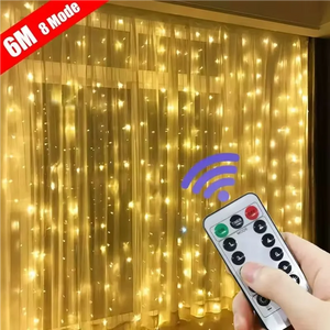 イベント・クリスマス装飾｜LEDカーテンライト USB接続(幅3M/4M/6M)