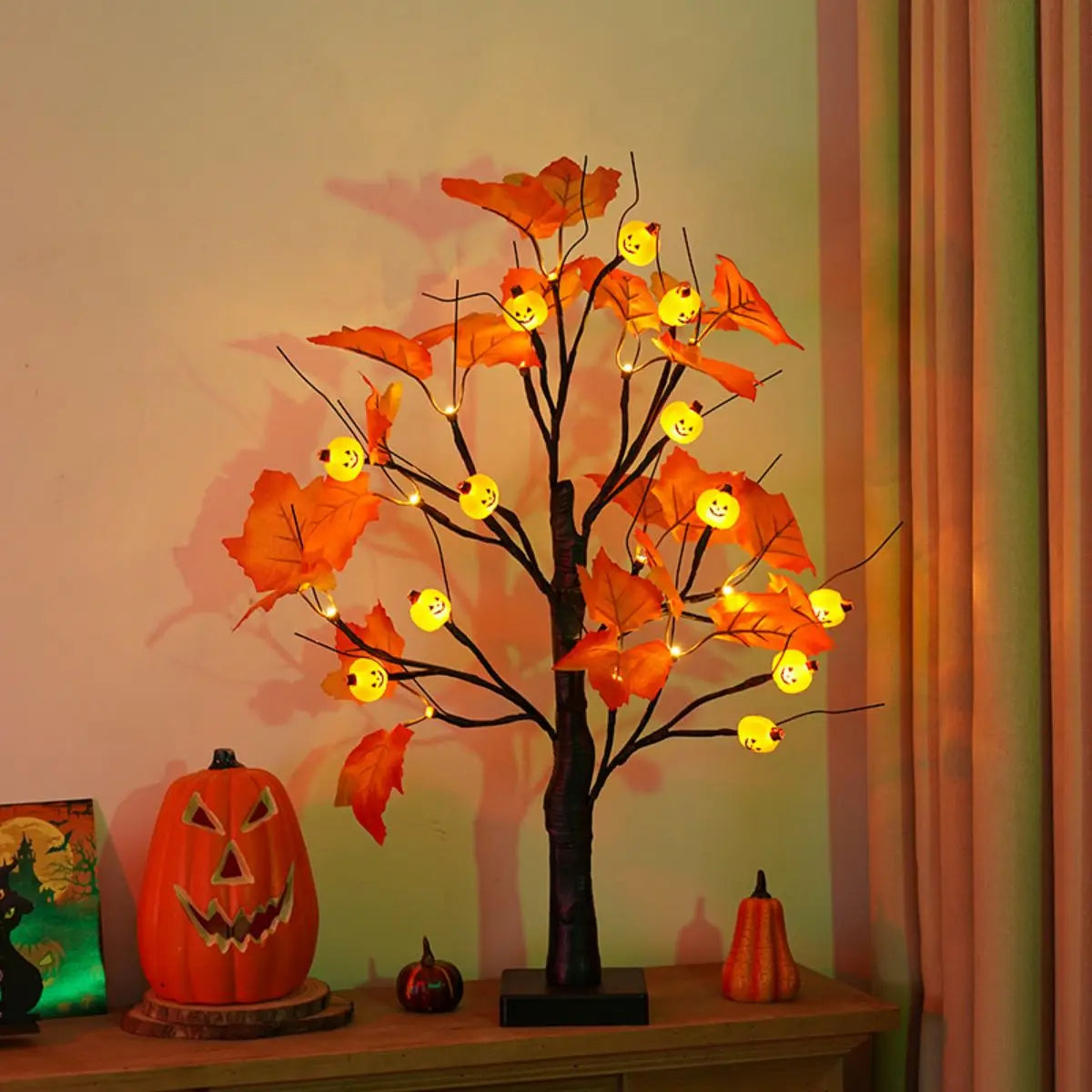 イベント・ハロウィングッズ｜LEDパンプキンツリーライト