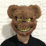 イベント・ハロウィングッズ｜仮装用マスク ホラー系クマ・ウサギ