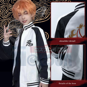 イベント・ハロウィングッズ｜アニメキャラクター風スカジャン(XS～XXL)