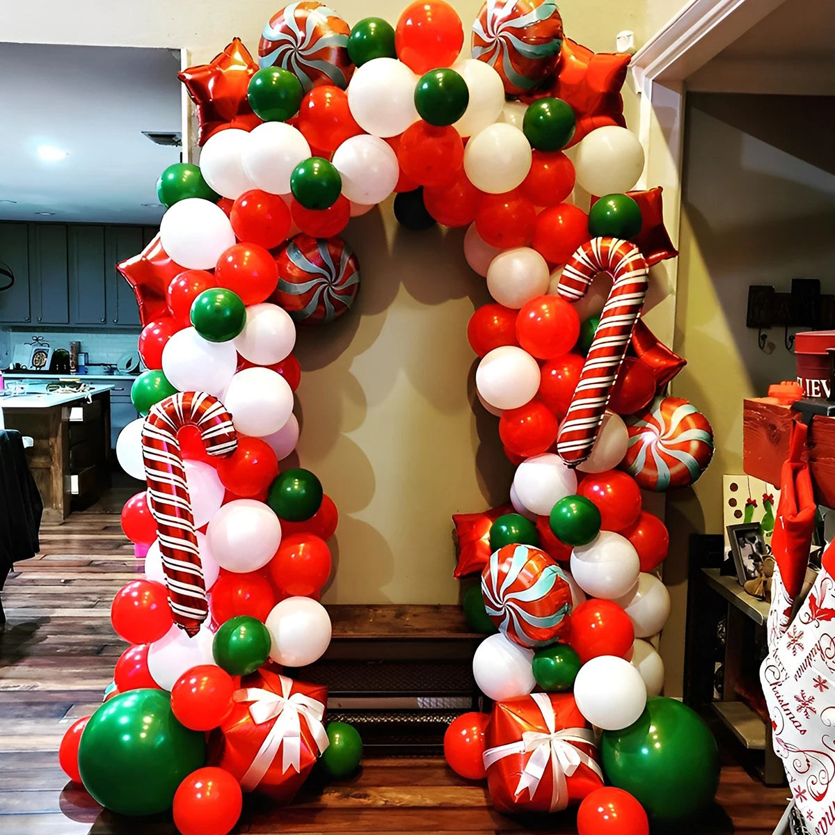 イベント・クリスマス装飾｜デコレーション バルーンアーチセット