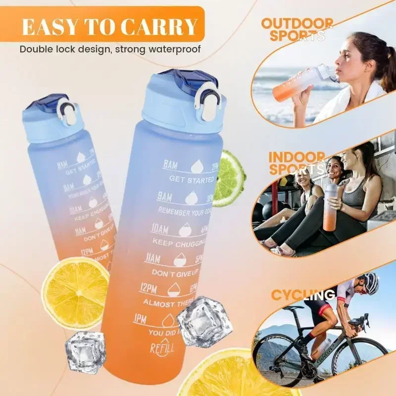 |イベント・ノベルティ用品 |  タイムマーカー付き スポーツウォーターボトセット | 280ml/900ml/2000ml