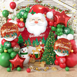 イベント・クリスマス装飾｜サンタクロースバルーンセット