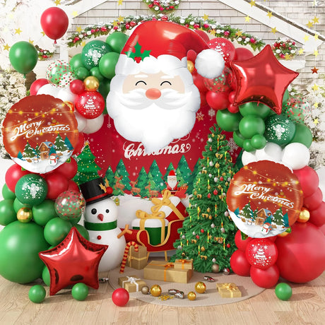 イベント・クリスマス装飾｜サンタクロースバルーンセット