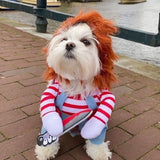 イベント・ハロウィングッズ｜犬用ホラー映画コスチュームセット