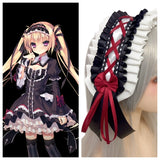 イベント・ハロウィングッズ｜アニメキャラ風 メイドヘアーバンド(フリーサイズ)