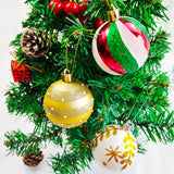 イベント・クリスマス装飾｜ボールオーナメント ゴールドレッド