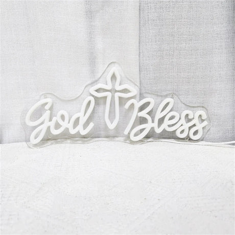 God Bless  LEDネオンサイン（ネオン看板） USB電源