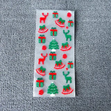 イベント・クリスマス装飾｜ギフト用 ビニール製バッグ (50枚セット)