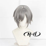 イベント・ハロウィングッズ｜日ノ森志保風 コスプレ用ウィッグ ショート白髪