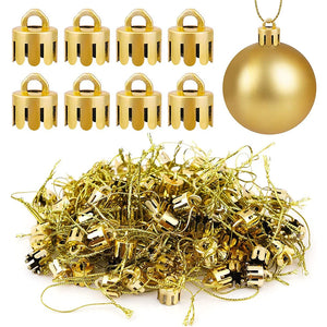 イベント・クリスマス装飾｜DIYプラスチックキャップ100個セット