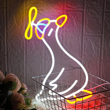 カウボーイグースLEDネオンサイン（ネオン看板）