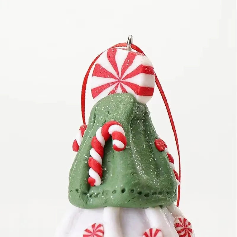 イベント・クリスマス装飾｜ソフト陶器ペンダント 天使チャーム