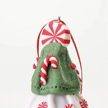 イベント・クリスマス装飾｜ソフト陶器ペンダント 天使チャーム