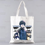 |ノベルティ用品 | ブルーロック柄プリント トートバッグ | 34×38c
