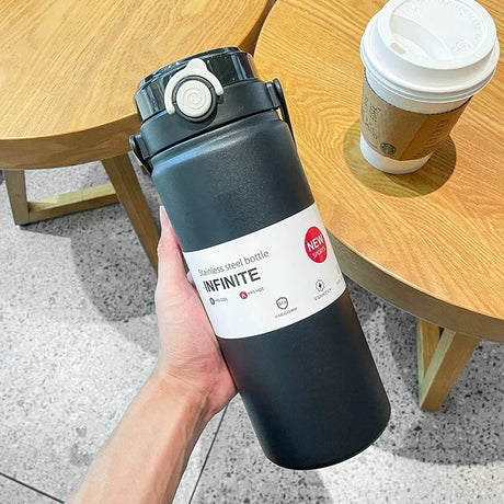 |イベント・ノベルティ用品 |大容量ストロー付きサーモボトル | 1000ml/1200ml