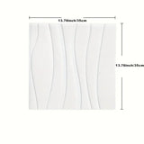 【DIY用】３D壁面タイル風 ステッカー(4枚入/12枚入）
