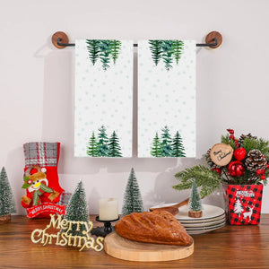 イベント・クリスマスグッズ｜クリスマス柄キッチンタオルセット(1枚/２枚)