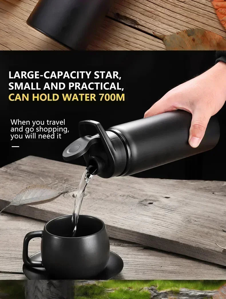|イベント・ノベルティ用品 |ポータブルステンレスウォーターボトル | 600ml