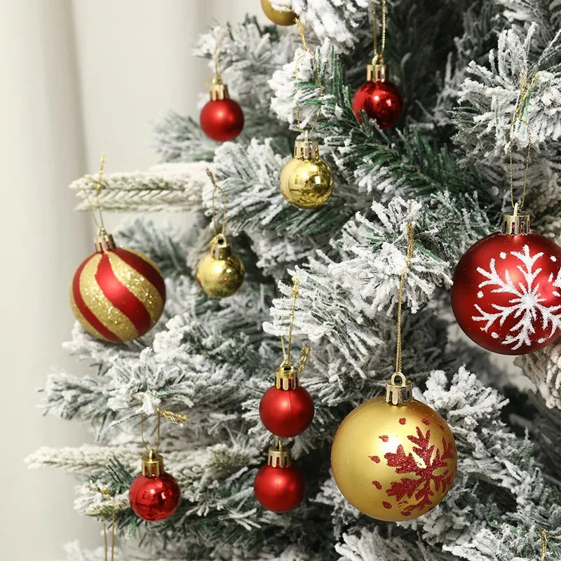 イベント・クリスマス装飾｜ボールオーナメント48個セット