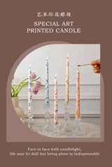 ヨーロピアンスタイルのロングキャンドル