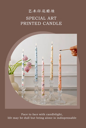 ヨーロピアンスタイルのロングキャンドル