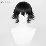 イベント・ハロウィングッズ ｜アニメ雫 コスプレ用 耐熱ウィッグ ショート黒