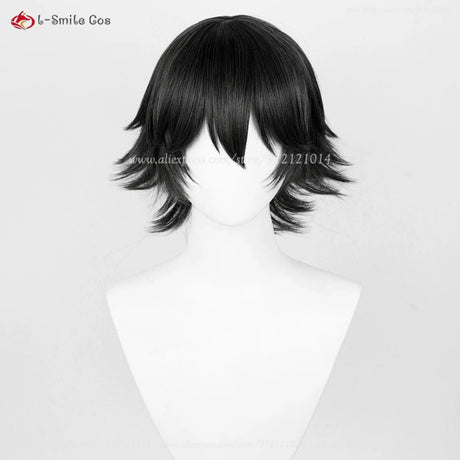 イベント・ハロウィングッズ ｜アニメ雫 コスプレ用 耐熱ウィッグ ショート黒