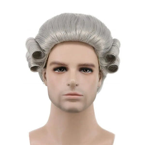 イベント・ハロウィングッズ ｜バロック裁判官コスプレ用 ウィッグセット