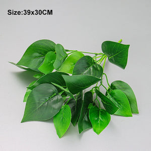 人工植物・ヤシの葉・背景・アクセサリー