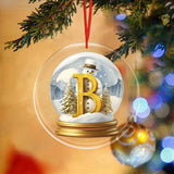 イベント・クリスマス装飾｜イエロークリスタルアクリルツリーオーナメント