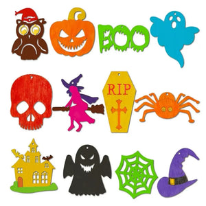 イベント・ハロウィングッズ｜木製DIYカボチャ装飾品セット