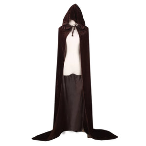 イベント・ハロウィングッズ｜ベルベットフード付きマント(60c～170c)