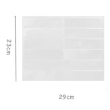 【DIY用】レンガ型天然石風ステッカー29×23㎝ （3pcs)