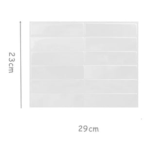 【DIY用】レンガ型天然石風ステッカー29×23㎝ （3pcs)