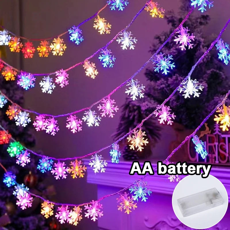 イベント・クリスマス装飾｜防水クリスマスLEDストリングライト (1.5m/3m)