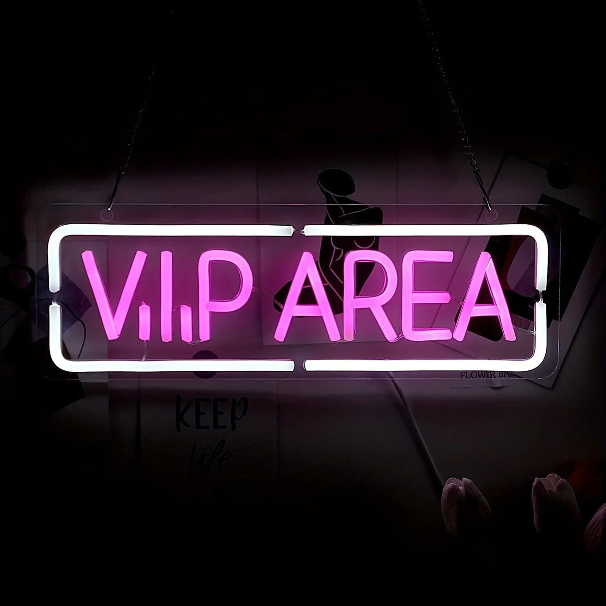 VIP AREA LEDネオンサインライト