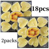 ハート型香り付きティーキャンドル 9個セット