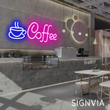 カフェ用 LEDネオンサイン（ネオン看板）