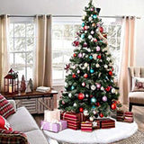 イベント・クリスマス装飾｜ふわふわフェイクファーのクリスマスツリースカート