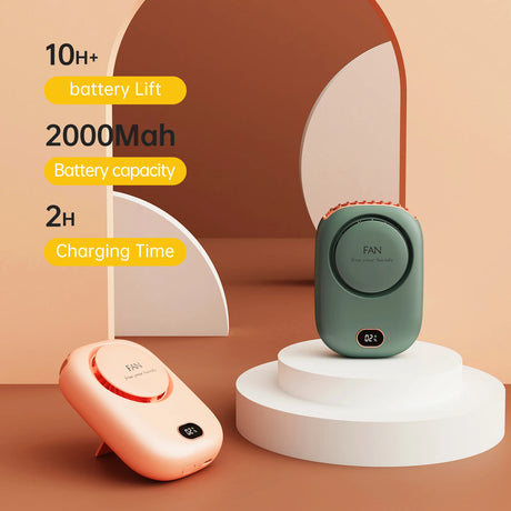 |イベント・ノベルティ用品 | USB充電式 ポータブルネックファン