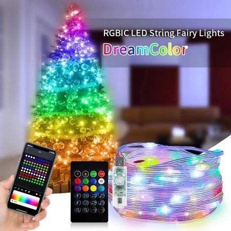 イベント・クリスマス装飾｜Bluetooth対応  LEDデコレーションライト(2m～40m)