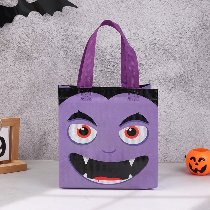 イベント・ハロウィングッズ｜不織布お菓子トートバッグセット