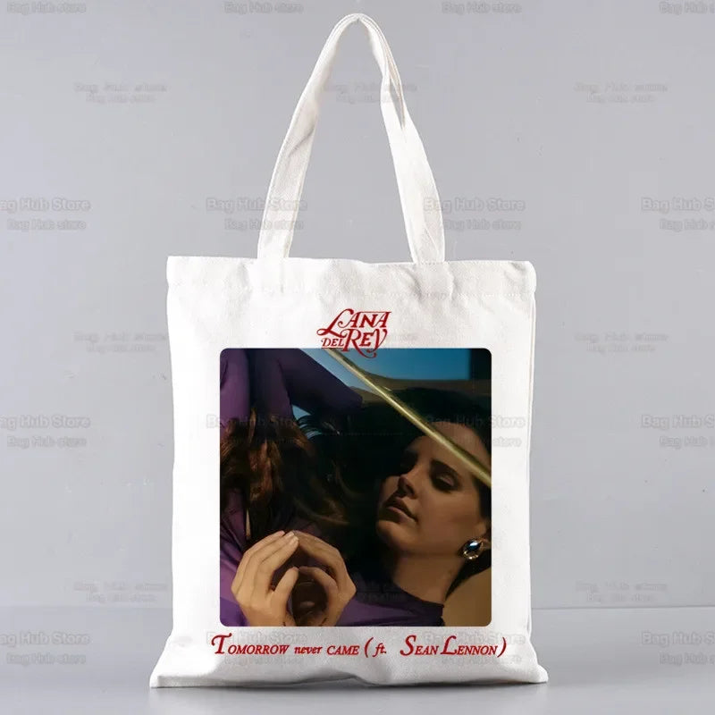 | ノベルティ用品 | ラナ・デル・レイ風キャンバスエコバッグ | 34×38㎝