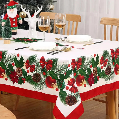 イベント・クリスマス装飾｜防水テーブルクロス 長方形
