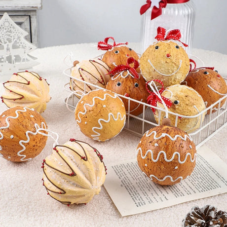 イベント・クリスマス装飾｜6個入り クリスマスプラスチックボールセット
