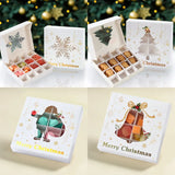 イベント・クリスマス装飾｜紙製クリスマス柄ギフトボックス