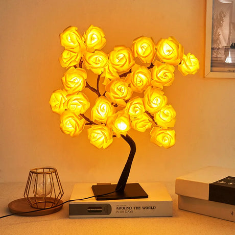 イベント・パーティー装飾｜LEDツリーテーブルランプ (高さ30cm)