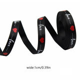 バレンタインデー用5ヤードリボン